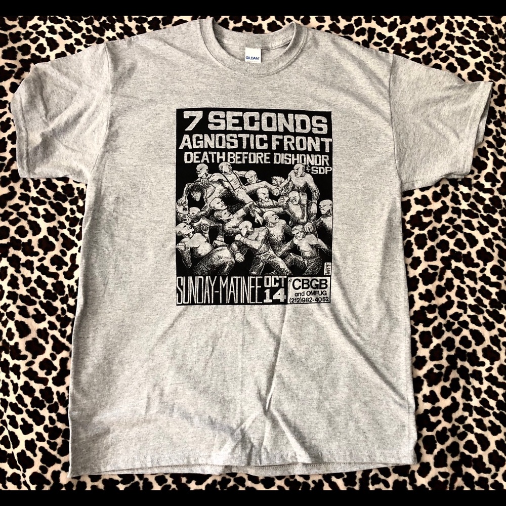 7Seconds Agnostic Front Flyer Tee